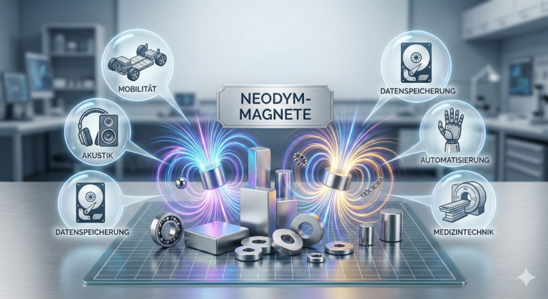 Neodym-Magnete im Überblick: Die Kraftpakete der modernen Technik