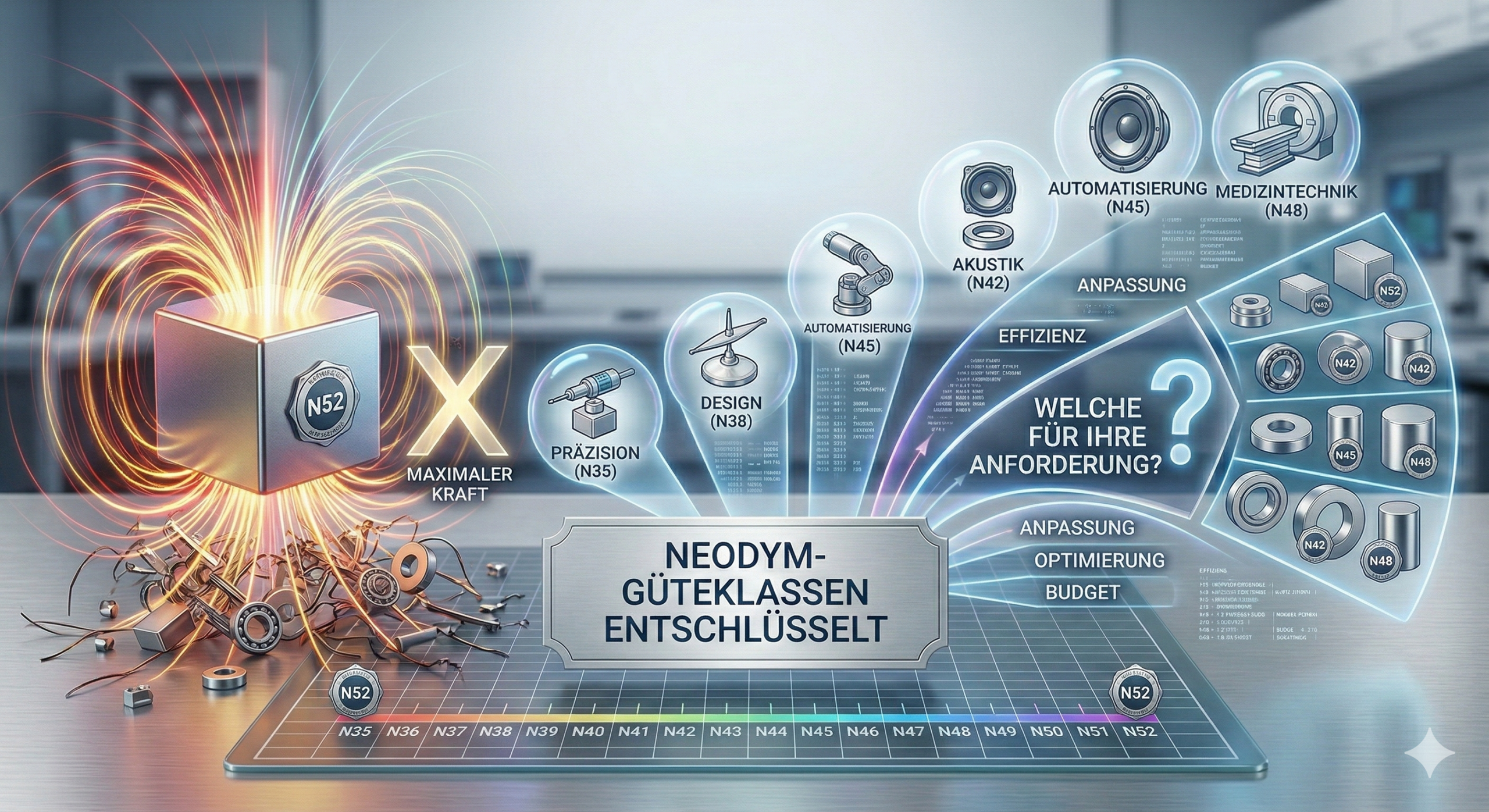 Neodym-Magnetklassen entschlüsselt